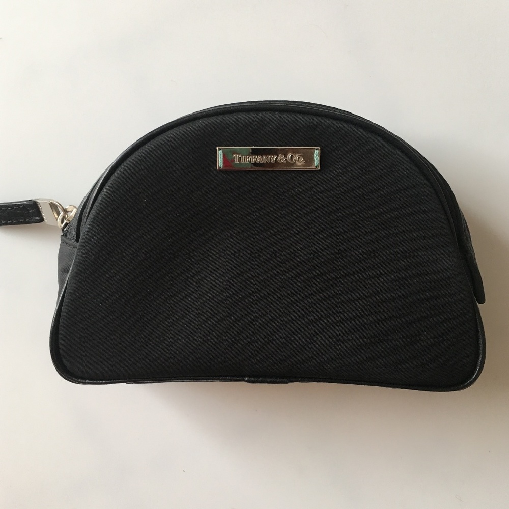 Tiffany & Co. zippered makeup bag
